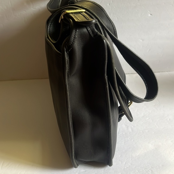 Vintage COACH leather briefcase stamped IRREGULAR w/COA - Picture 6 of 16